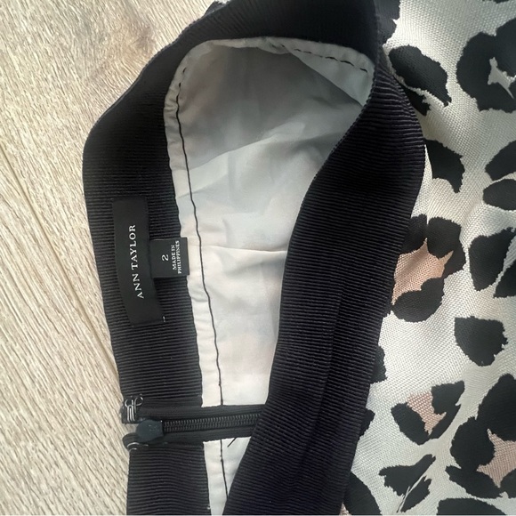 Leopard print Anne Taylor skirt. - Picture 5 of 6